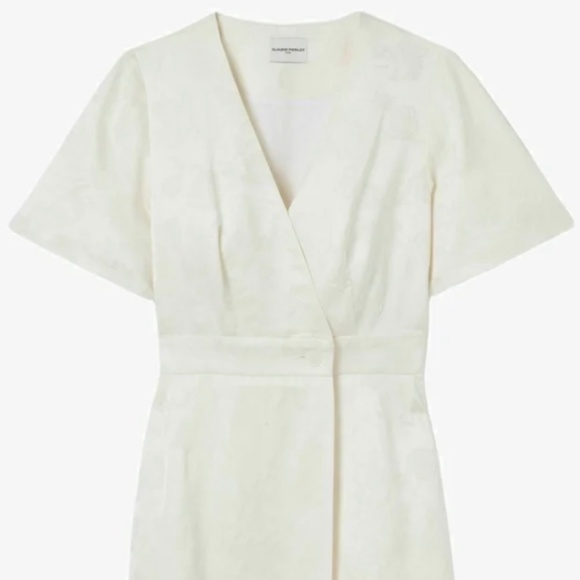 NWT - Off-White Dress Claudie Pierlot - Picture 4 of 8